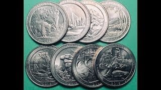 10 Best United States America the Beautiful Quarters - 25 Cents Coins