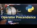 Python: Operator Precedence