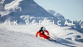 1k VERTICAL - Jasmine Flury auf dem Jakobshorn