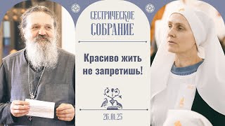 Тебе нужно лететь вверх, а всё тянет вниз. Сестрическое собрание с о. Андреем Лемешонком 26.01.2025