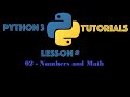 Python Programming Tutorial Series From scratch (02 Numbers and Math) | Tutorials point