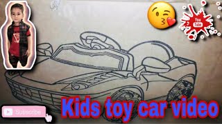 My baby boy birthday gift kids toy car video small demo||| piyali' channel Indian food life|||2019||