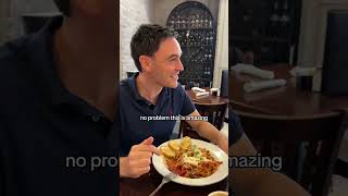 Alessio Tries pastalaya in New Orleans