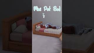 Mini Pet Bed │ Sims 4  │ No CC │ Build Tips