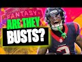 Could These Players BUST!?! - 2024 Fantasy Football Draft Strategy