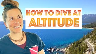 How to dive at ALTITUDE - DIVING in LAKE TAHOE 🥶