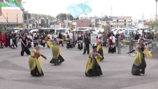 花蝶風月さん　 ウニクス伊奈よさこい2015