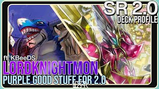 LordKnightmon Purple Base [Digimon TCG Set 2.0 Deck Profile] ft. @KBeeDS [EN SUB]