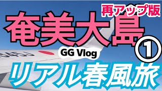 153【奄美大島リアルな旅/１日目/詳細案内版】奄美空港/ばしゃ山村/ラ・フォンテ/ビック２/麦の実/国直海岸/宮古崎/大浜海浜公園夕日/やけうちの宿/映像メインバージョン/R５.4中旬/