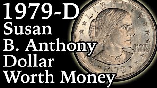 1979-D SBA Dollars Worth Money - How Much Is It Worth, Errors, Varieties, \u0026 History