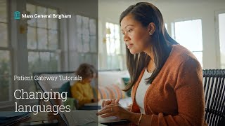 Changing Languages in Patient Gateway | Mass General Brigham