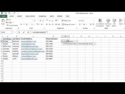 How to Insert Blank Spaces in an MS Excel Formula : MIcrosoft Excel Tips How to Insert Blank Spaces in an MS Excel Formula : MIcrosoft Excel Tips