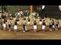 western angami troupe performing at the hornbill fest 2013