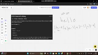 Leetcode 3110. Score of a String solution (Python)