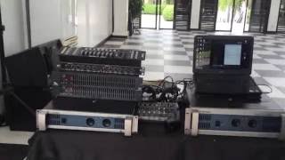 Tosunra p9500s \u0026 p5000s testing at Amara Clubhouse Small Dream Sound System Cebu