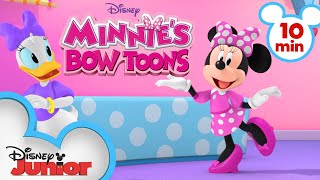Minnie's Bow-Toons | 10 Minute Compilation | Part 2 | Party Palace Pals | @disneyjunior