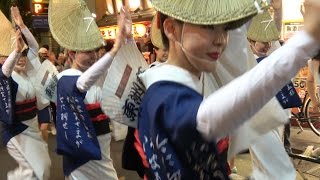 夜の流し踊り「東洲斎 」第41回中村橋阿波おどり（2016.9.4）