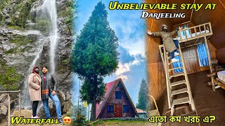 Darjeeling এতো কম খরচ এ Luxury wooden Camp⛺️a stay korlam😍Bengal’s best waterfall |Ali lifestylevlog