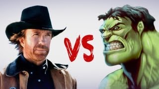 CHUCK NORRIS VS HULK