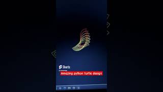 Python Turtle Graphics | Cool Shape Drawing | Python Turtle Video | Learnonpy | @Python_Shorts 