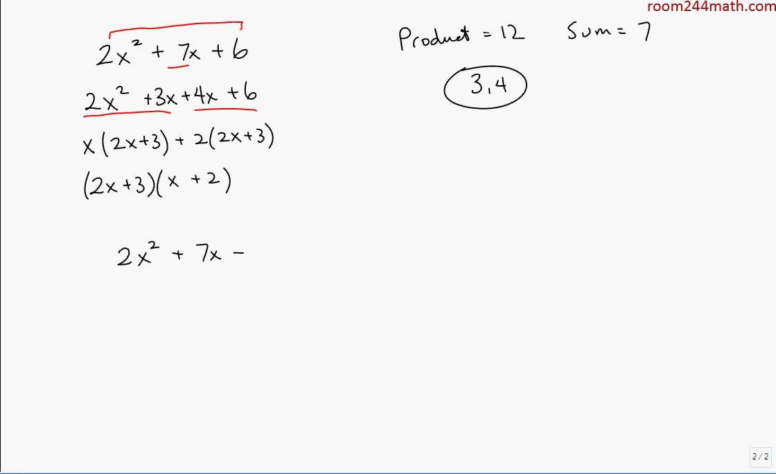 3.1 Factoring Polynomial Expressions - YouTube