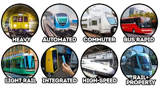 Every Passenger Train Explained in 8 Minutes