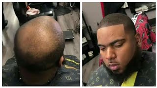 Hair Fiber Transformations | Cut By JM DaBarber \u0026 XO Izzy | Afro Haircut