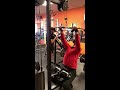 160lbs x 8 lat pulldown