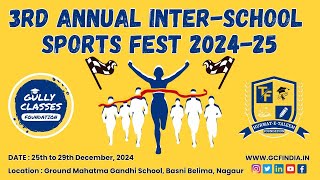 3rd Annual Inter-School Sports Fest by Gully Classes Foundation x Hurmat-E-Taleem Foundation