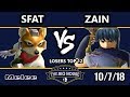 TBH8 SSBM - CLG | SFAT (Fox) Vs. PG | Zain (Marth) - Smash Melee Losers Top 12