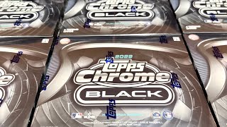 NEW RELEASE!  2022 TOPPS CHROME BLACK CASE BREAK!