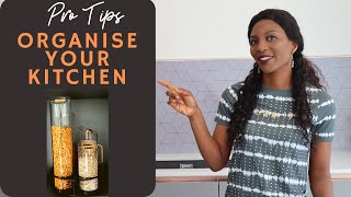 Creative Ways To Organise Your Kitchen | Effective Kitchen Organisation Ideas | Adeola Mosaku