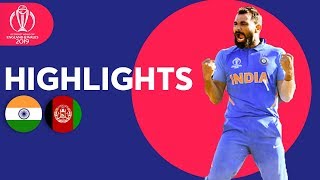 Afghanistan SO Close To Upset! | India v Afghanistan - Match Highlights | ICC Cricket World Cup 2019