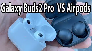 Galaxy Buds2 Pro vs airpods 3rd generation Comparativa