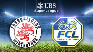 FC Winterthur - FC Luzern ⚽ UBS Super League (27. Spieltag)
