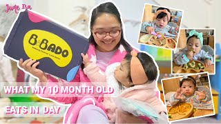 What  My Baby Eats In A Day feat. Bibado Coverall Bib | June Ira