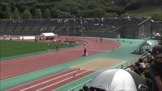 第７０回北九州地区予選会４×100ｍR決勝・女子2017 6 17博多の森陸上競技場