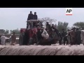 Raw: Pakistani Floods Displace Thousands