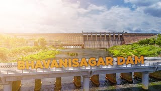 Bhavanisagar Dam Drone view