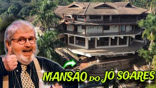 A Inacreditável Mansão Abandonada do Jô Soares Avaliada em 25 Milhões!