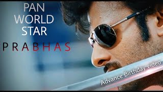 Prabhas | Advance Birthday Edit | DIE HARD FAN