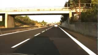 Driving in Italy - from Amelia to Viterbo - SS 675