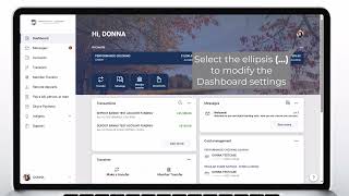 Digital Banking Suite: Dashboard Overview
