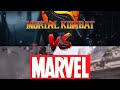 Mortal Kombat Vs Marvel | Battle #Shorts #Mortalkombat #Marvel