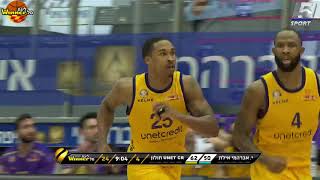 Hapoel Eilat vs. Hapoel Unet-Credit Holon - Game Highlights