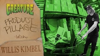 Product Pillage: Willis Kimbel for Creature Skateboards