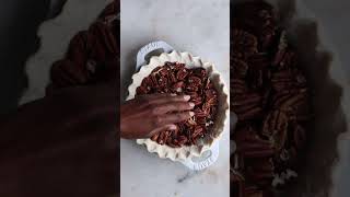 Tarte aux patates douces et aux pacanes