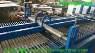 Paper vertical corrugated core making machine tes