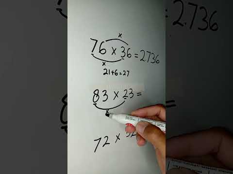 Hitung Cepat MATEMATIKA Perkalian 2 Digit - YouTube