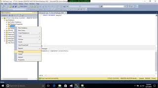 Creating, Altering and Dropping Database in SQL Server - Part 2